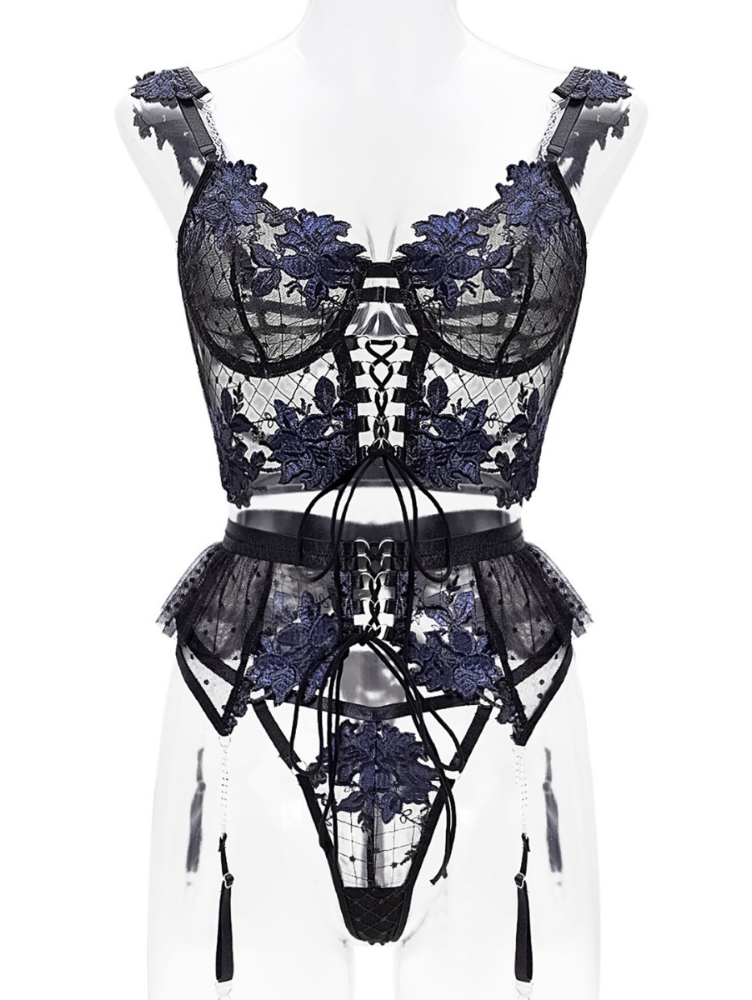 Conjunto Lingerie Top Corset