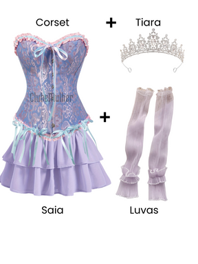 Espartilho Lingerie Rapunzel