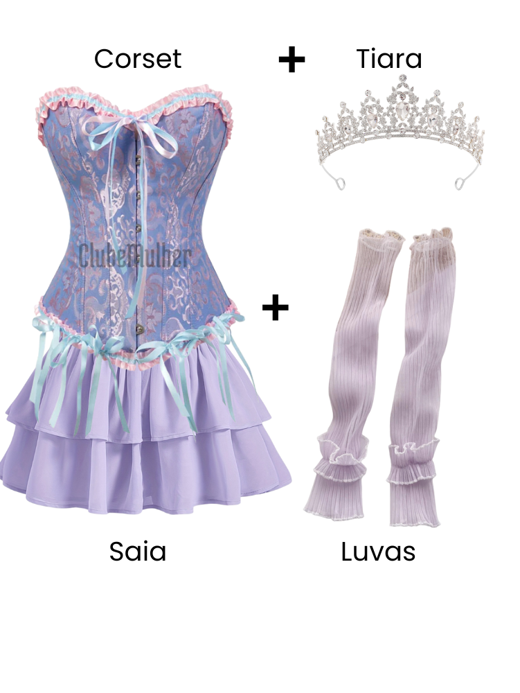 Espartilho Lingerie Rapunzel