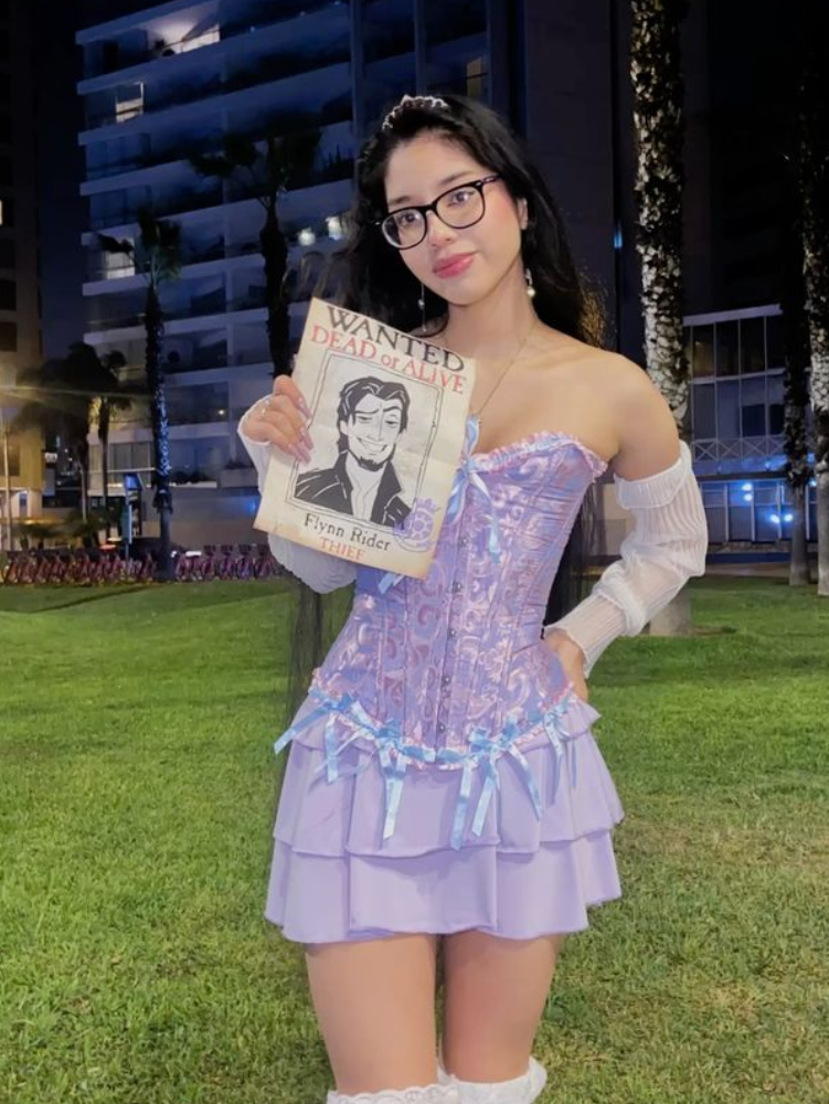 Espartilho Lingerie Rapunzel