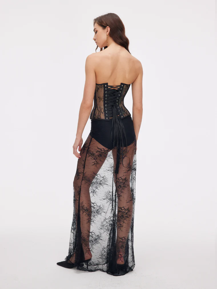 Corset Mesh Oliva