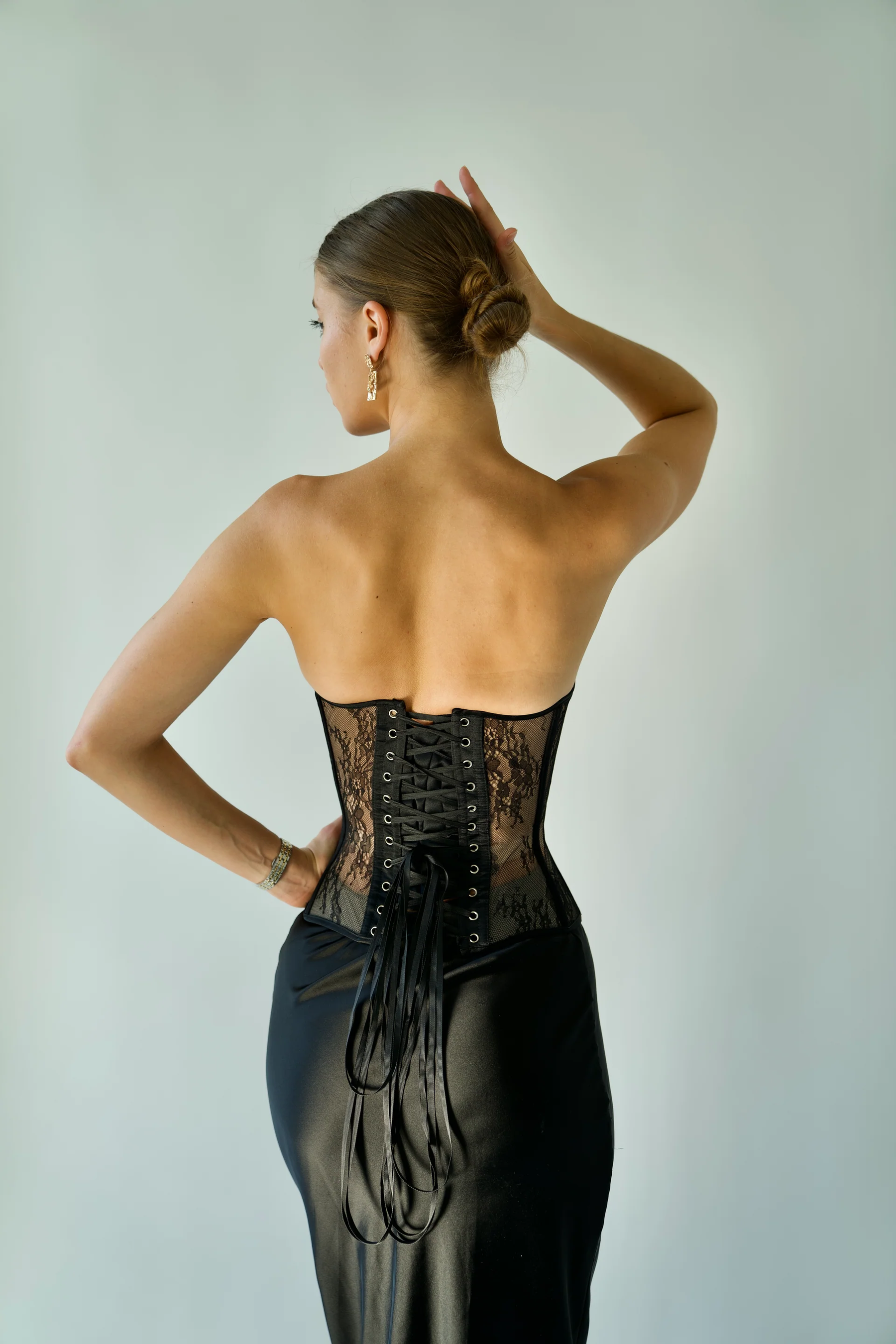 Corset Mesh Oliva