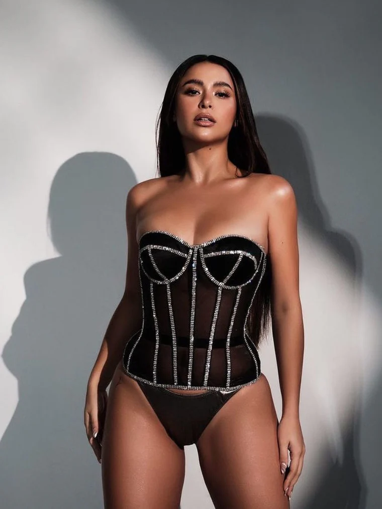 Corset Secret Mesh com Pedrarias