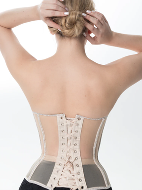 Corset Secret Mesh com Pedrarias